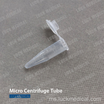 Tiub microcentrifuge plastik sekali pakai